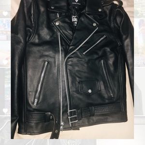 Leather Jacket (size XS, fits like S)